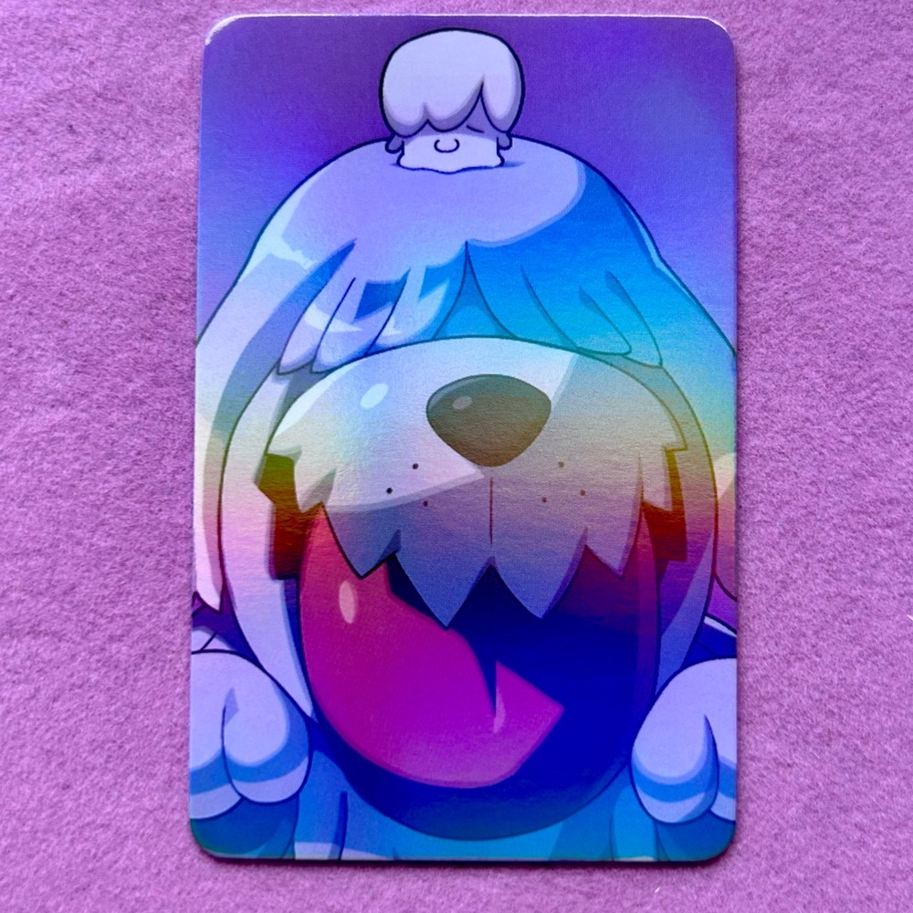 Ice-Type Pokémon – Cozy Winter Holographic Card ✨